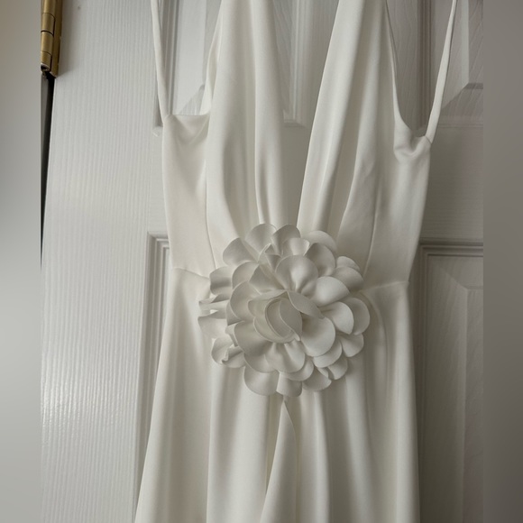 NWT RONNY KOBO RAVENNA DRESS IN WHITE SIZE S NEVER WORN - Picture 7 of 10